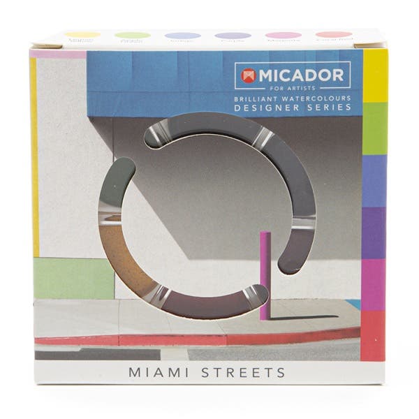 Micador For Artists Brilliant Watercolour Discs Designer Series