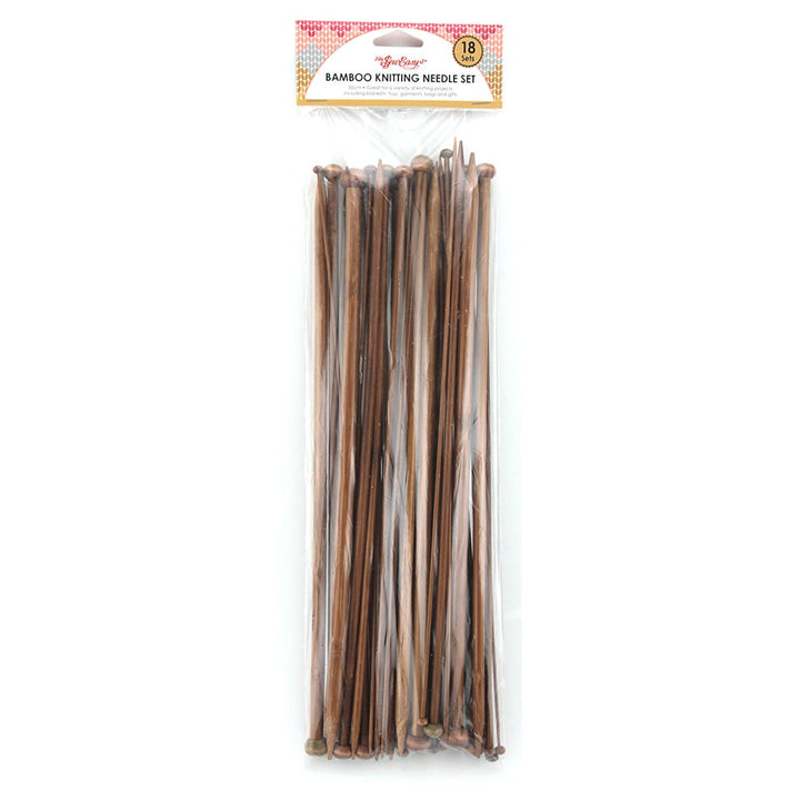 Sew Easy Bamboo Knitting Needle Set