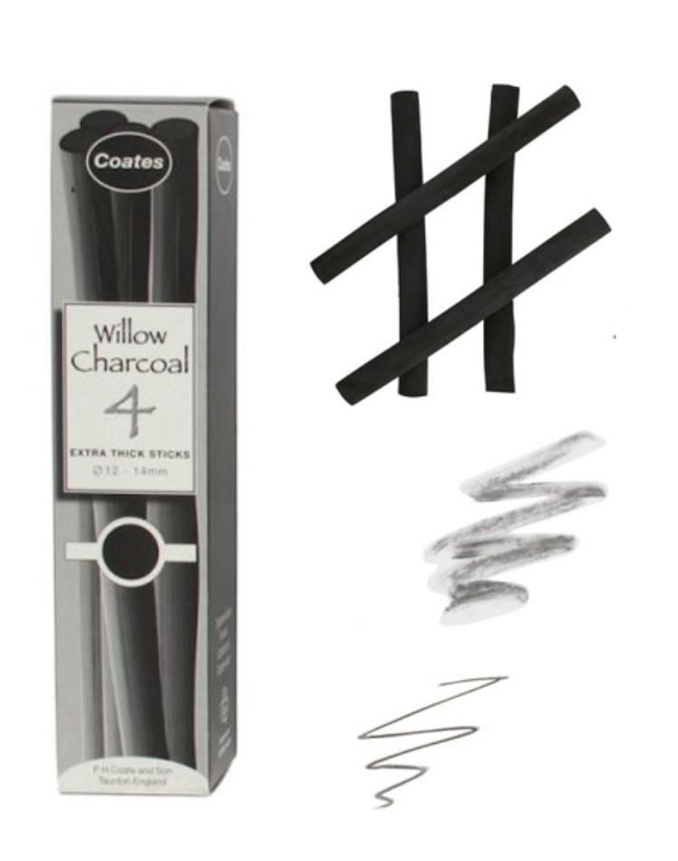 Coates Willow Charcoal Sticks