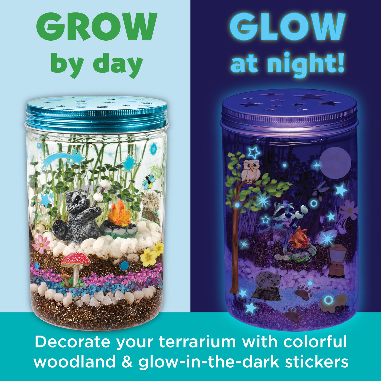 Faber-Castell Creativity for Kids Grow and Glow Terrarium Kit