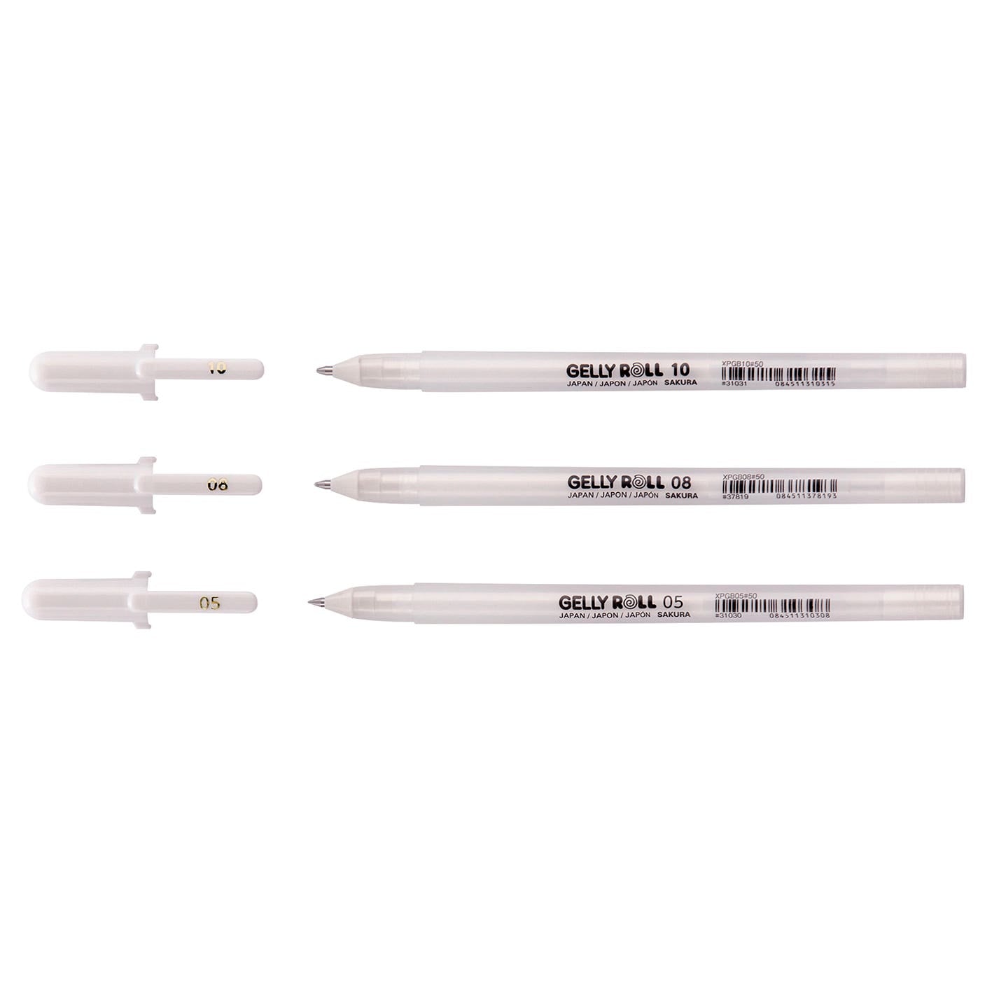 Sakura Gelly Roll White Pens