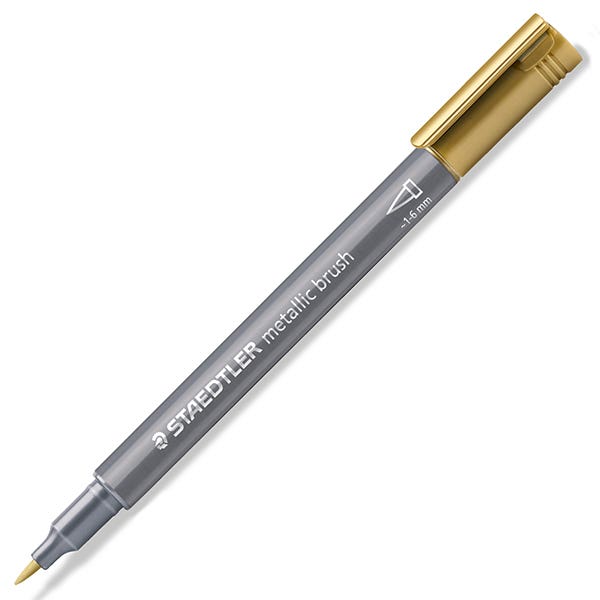 STAEDTLER Metallic Brush Markers