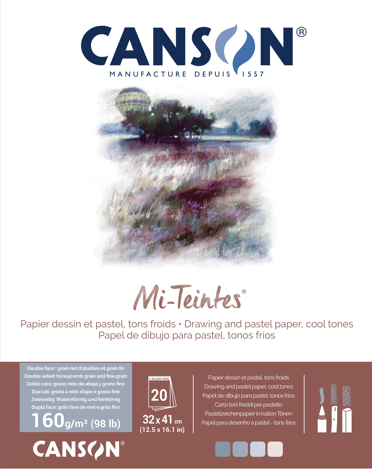 Canson Mi-Teintes Paper Pads