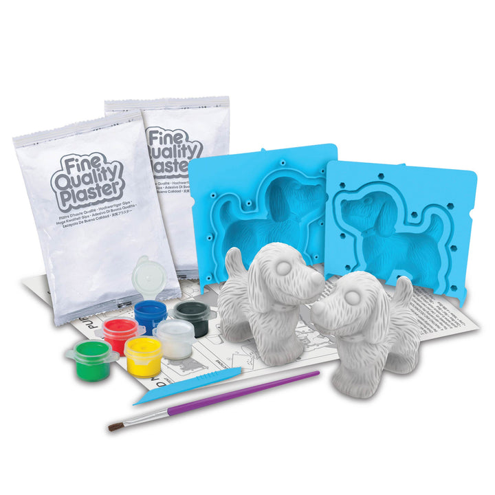 4M Mould and Paint 3D Puppy Dogs Kit