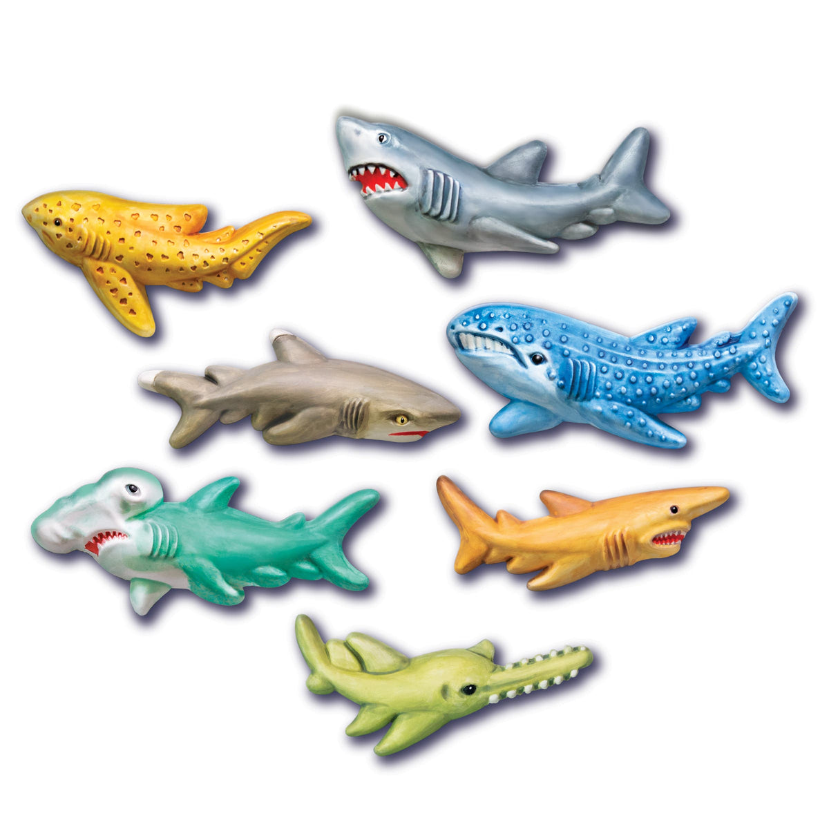 4M Mould and Paint Sharks Kit