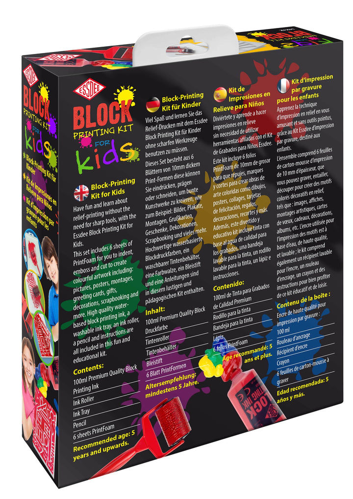 Essdee Kids Block Printing Kit