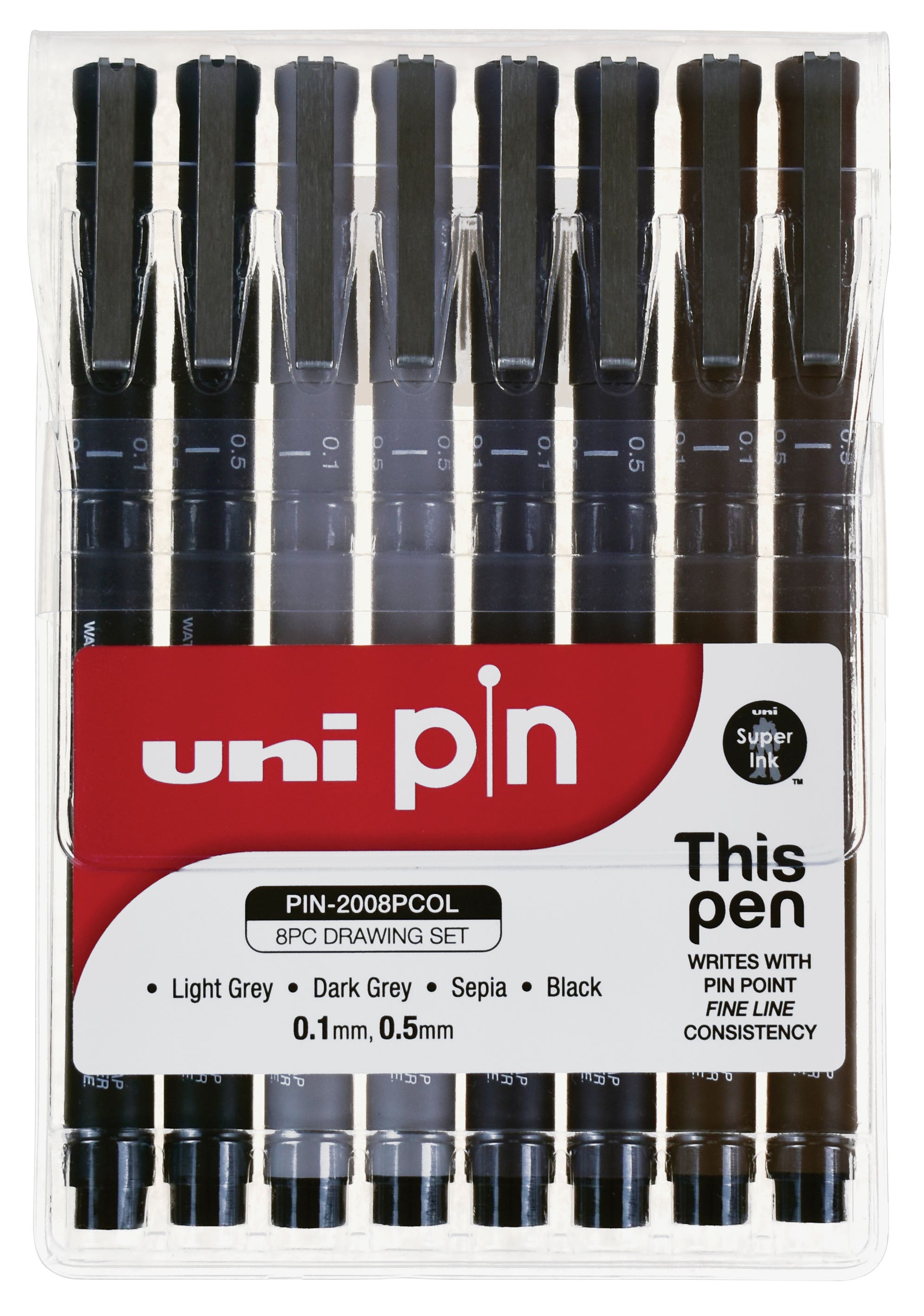 uni Pin 200 Fineliner Sets