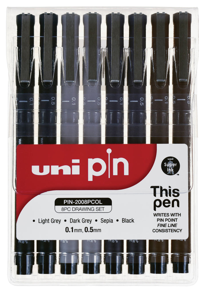 uni Pin 200 Fineliner Sets