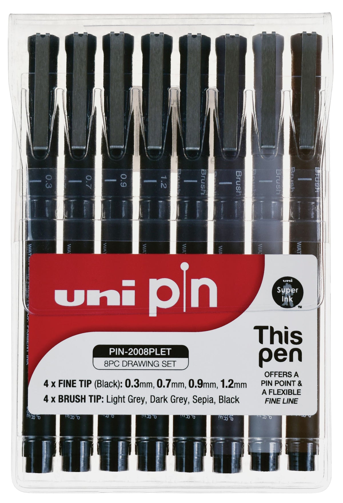 uni Pin 200 Fineliner Sets
