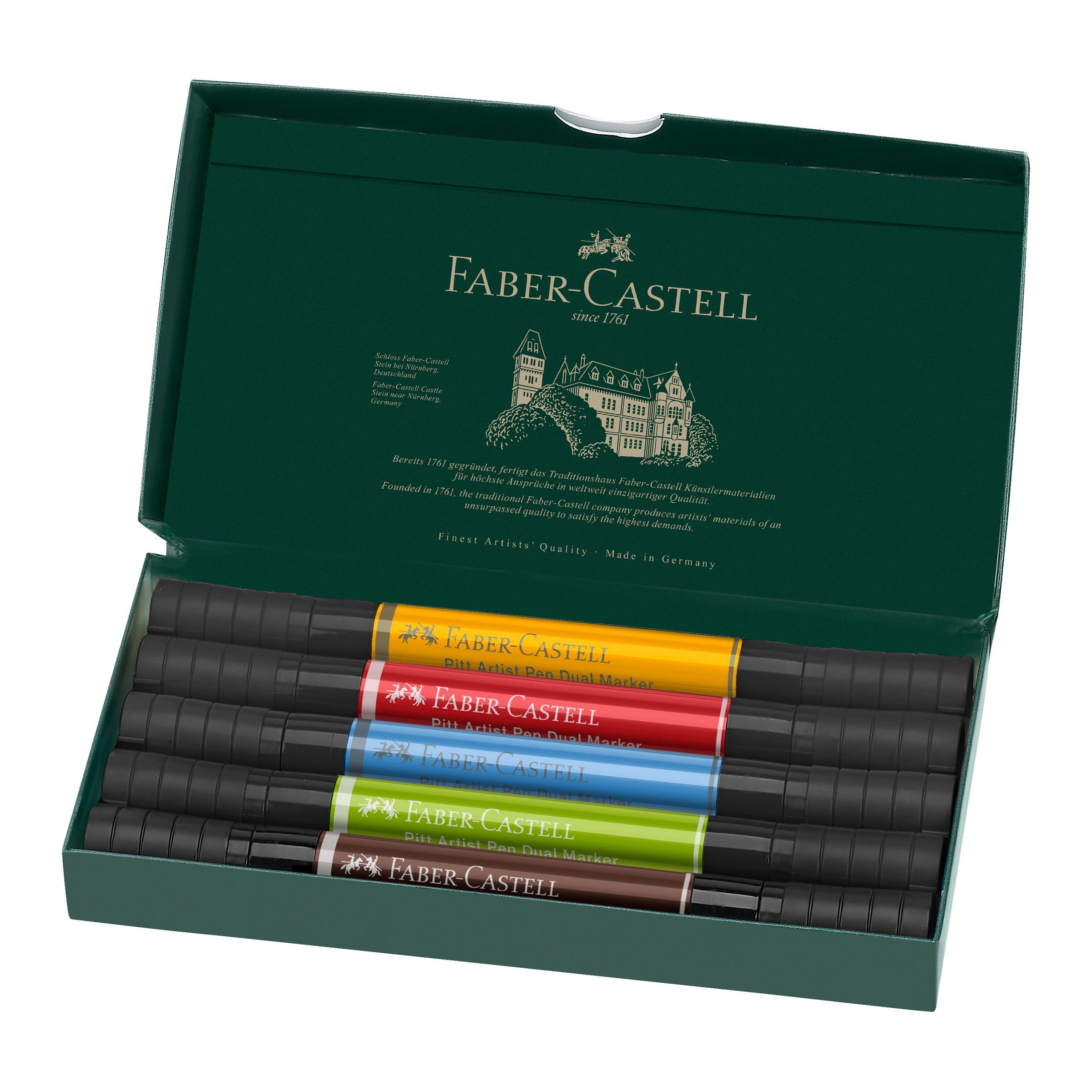 Faber-Castell Pitt Artist Dual Tip Marker Wallets