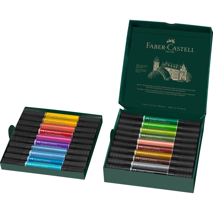 Faber-Castell Pitt Artist Dual Tip Marker Wallets