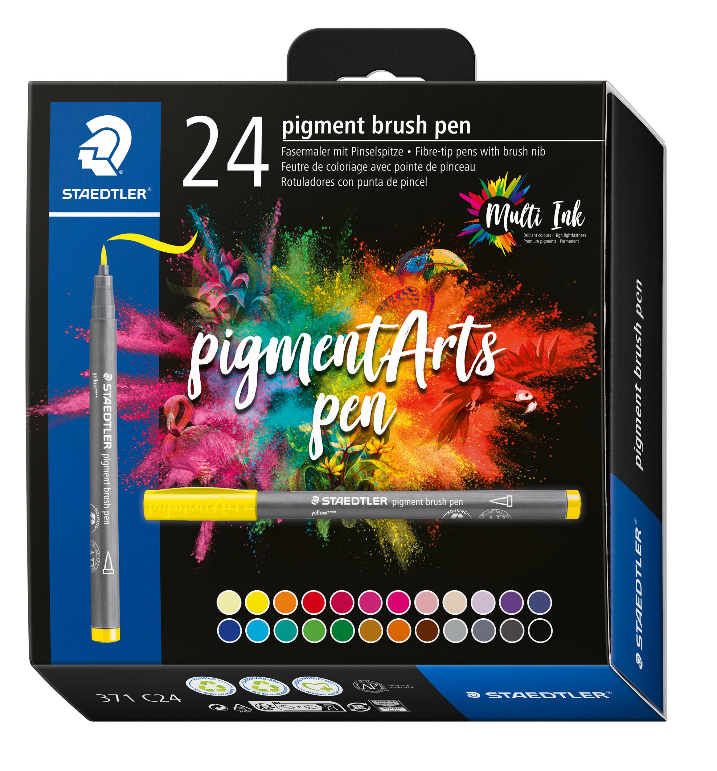 STAEDTLER Pigment Arts Brush Pen Sets