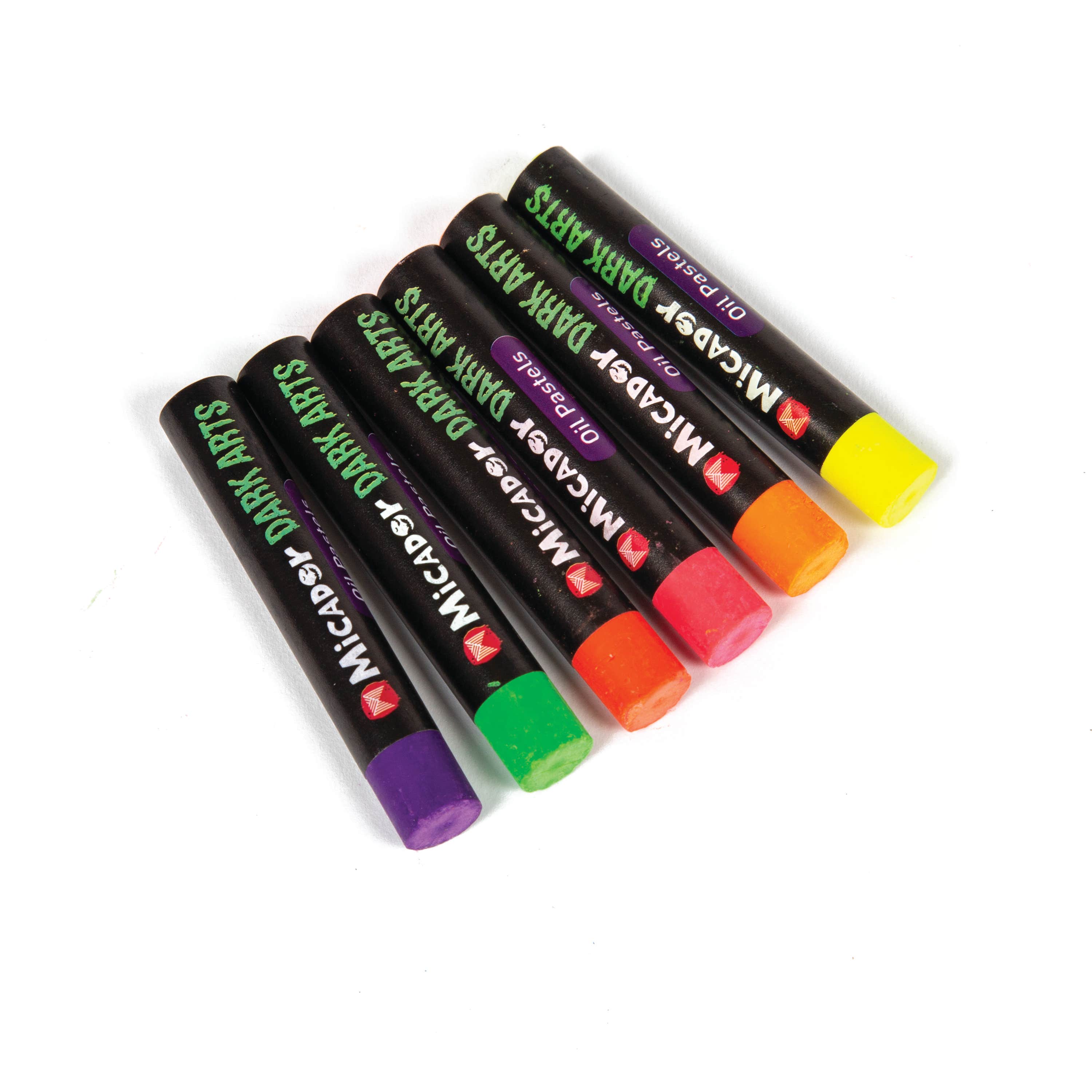 Micador Dark Arts Neon Oil Pastels Set