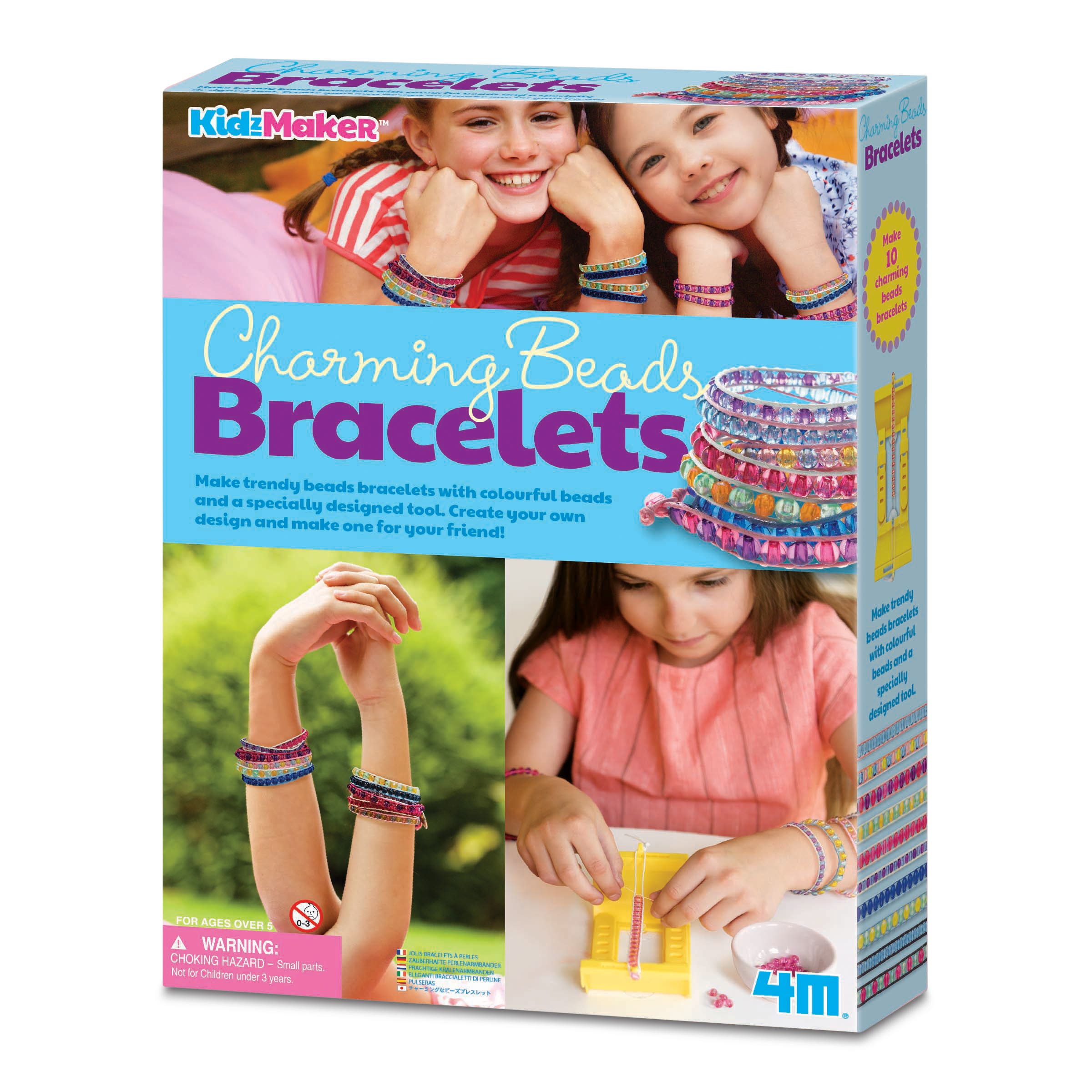 4M Kidzmaker Charming Beads Bracelets Kit