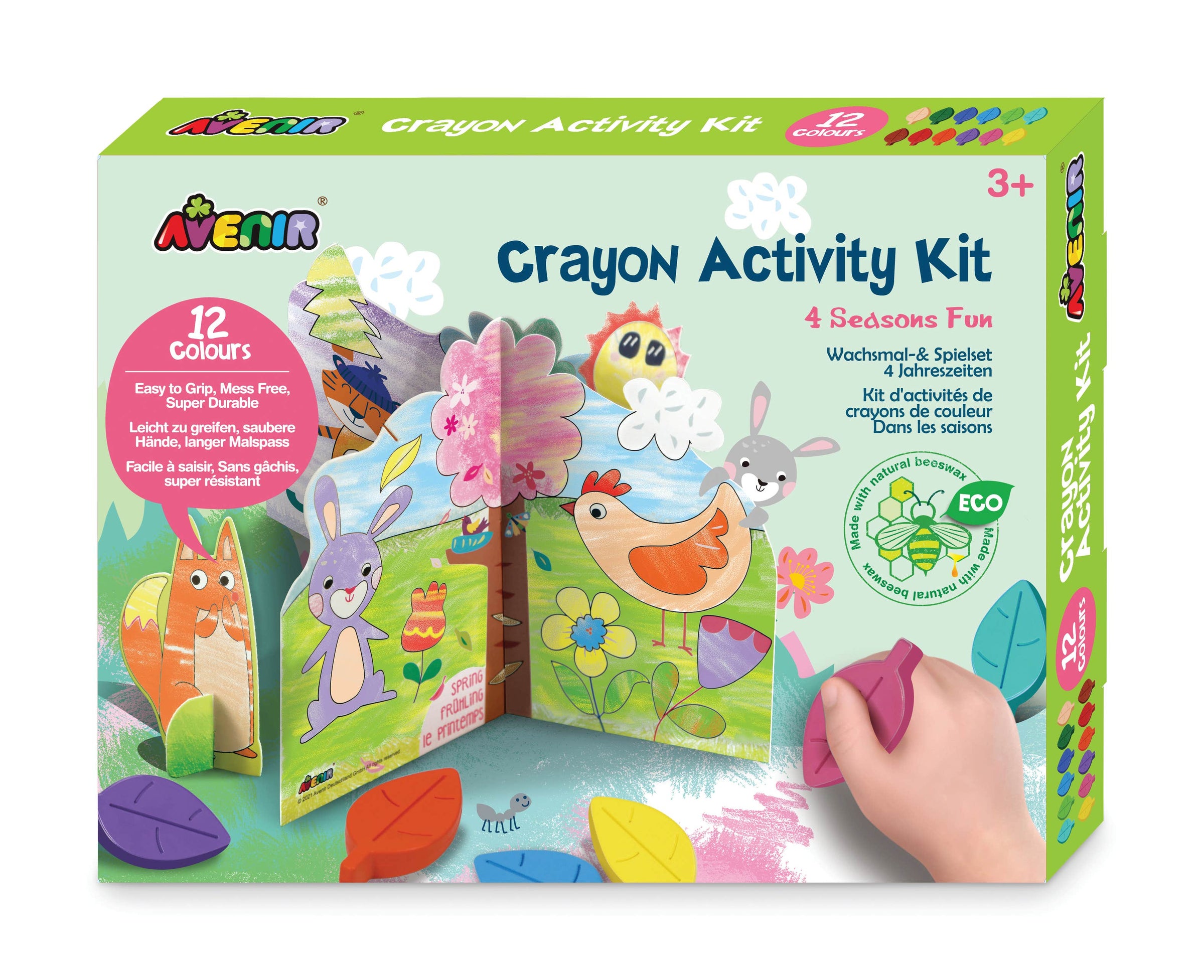 Avenir Crayon Activity Kit 4 Seasons Fun Kit