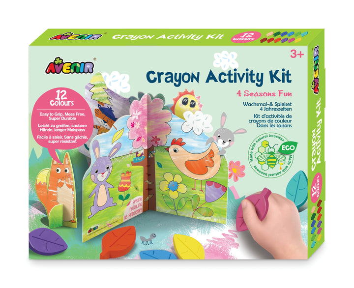 Avenir Crayon Activity Kit 4 Seasons Fun Kit