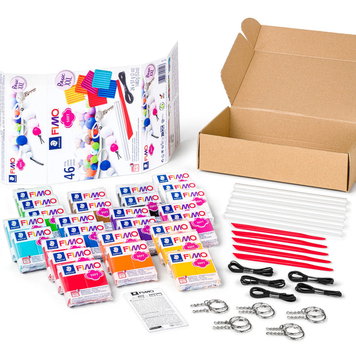 STAEDTLER FIMO Soft Basic Modelling Clay XXL Set