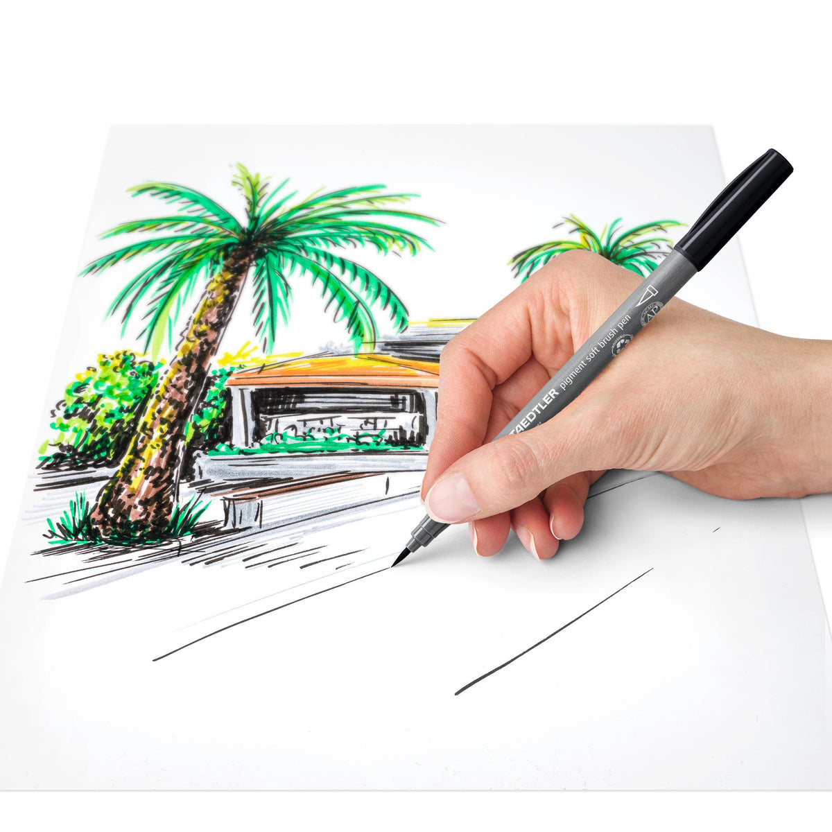 STAEDTLER Pigment Arts Soft Brush Pen Set
