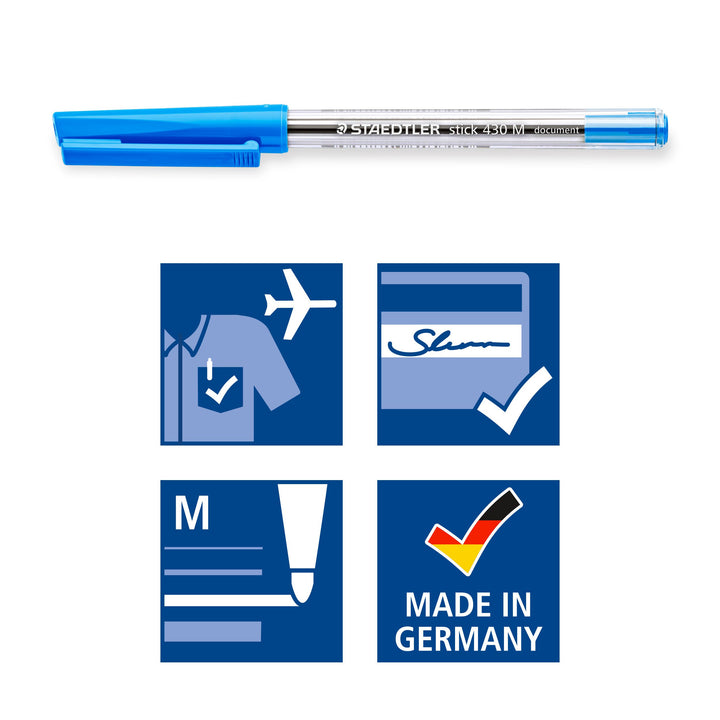 STAEDTLER 430 Ballpoint Pen Pack