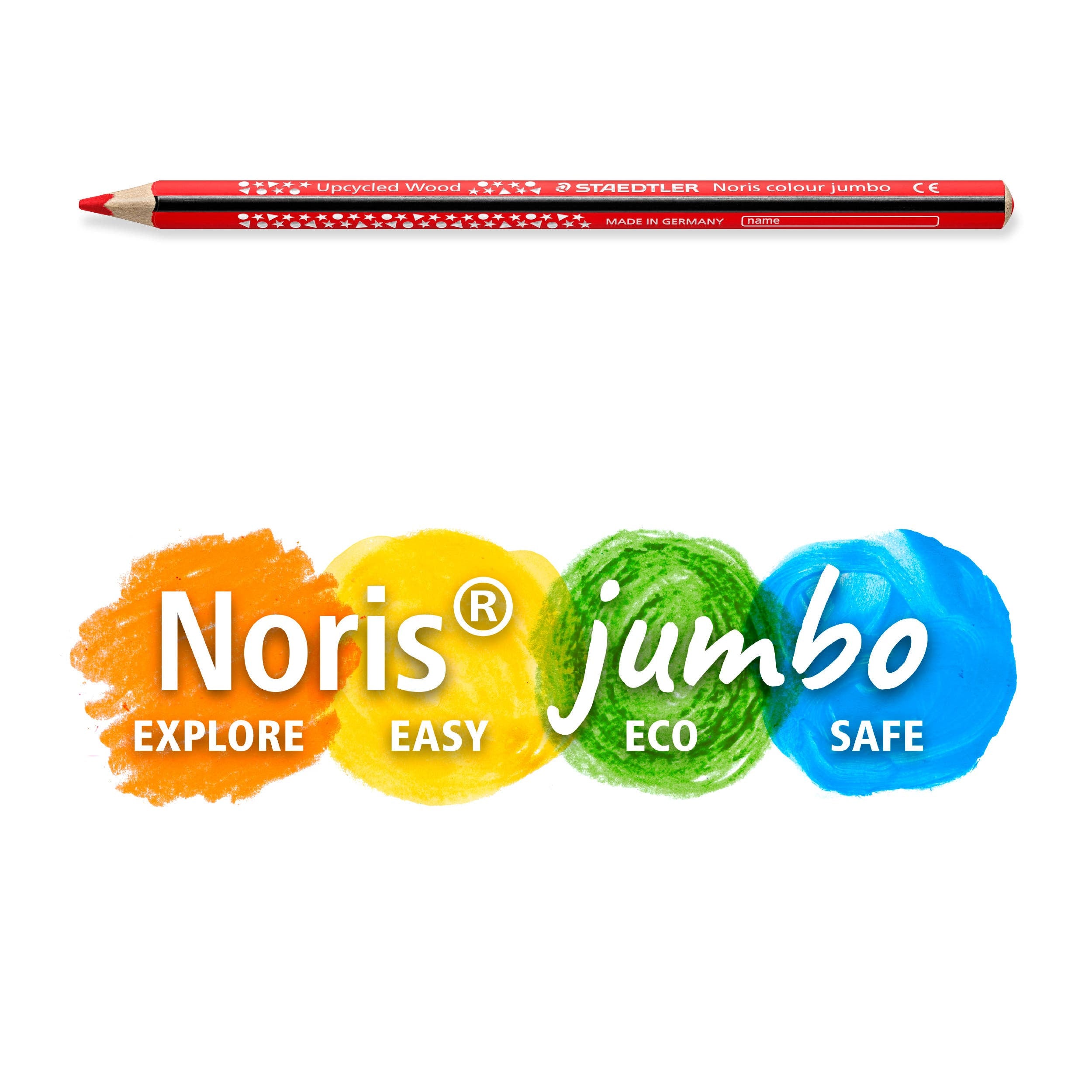 STAEDTLER Noris Jumbo Coloured Pencils Set