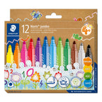 STAEDTLER Noris Jumbo Triangular Fibre Tip Pens Broad Set