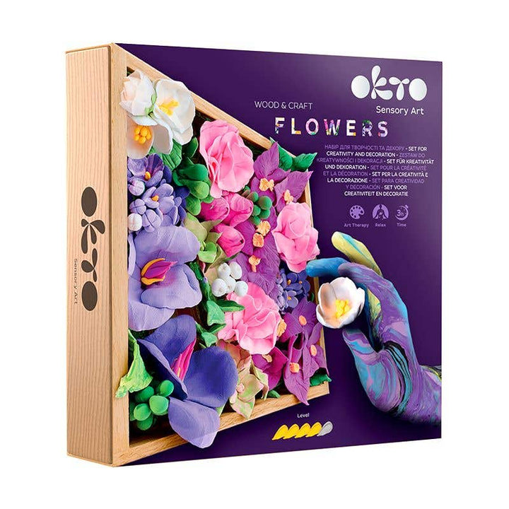 Okto Sensory Wood & Craft DIY Flowers Kit Inspiration