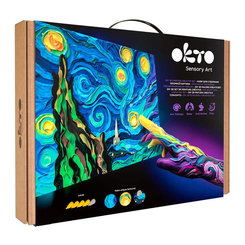 Okto Sensory Art Creative Kit Starry Night