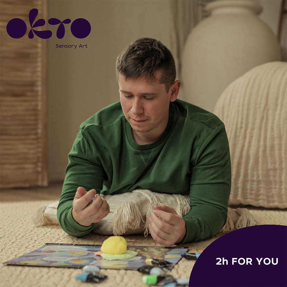Okto Sensory Art Creative Kit Starry Night