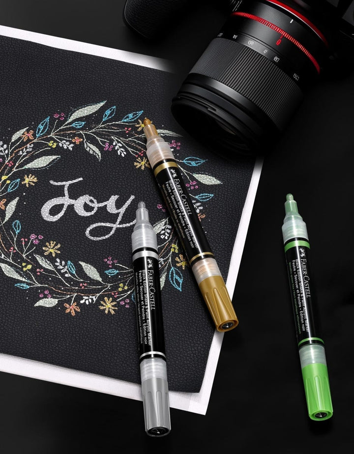 Faber-Castell Black Edition Shake and Paint Marker Sets