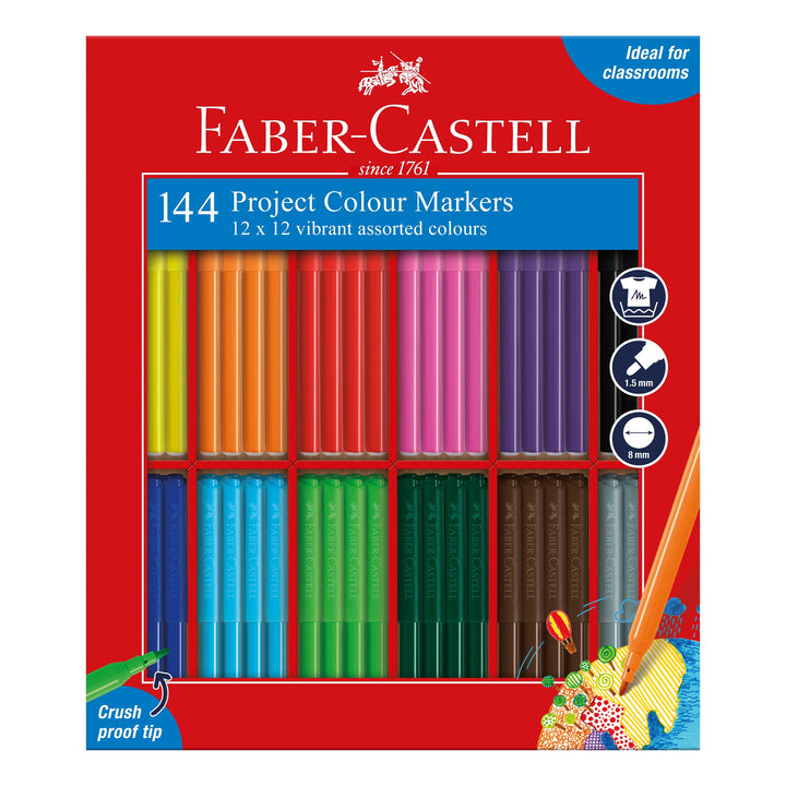 Faber-Castell Project Marker Classpack Set 144