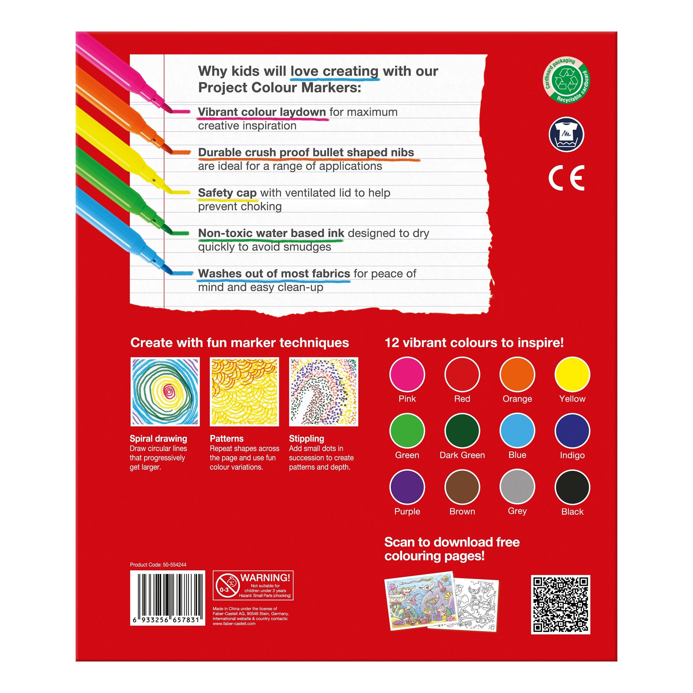 Faber-Castell Project Marker Classpack Set 144