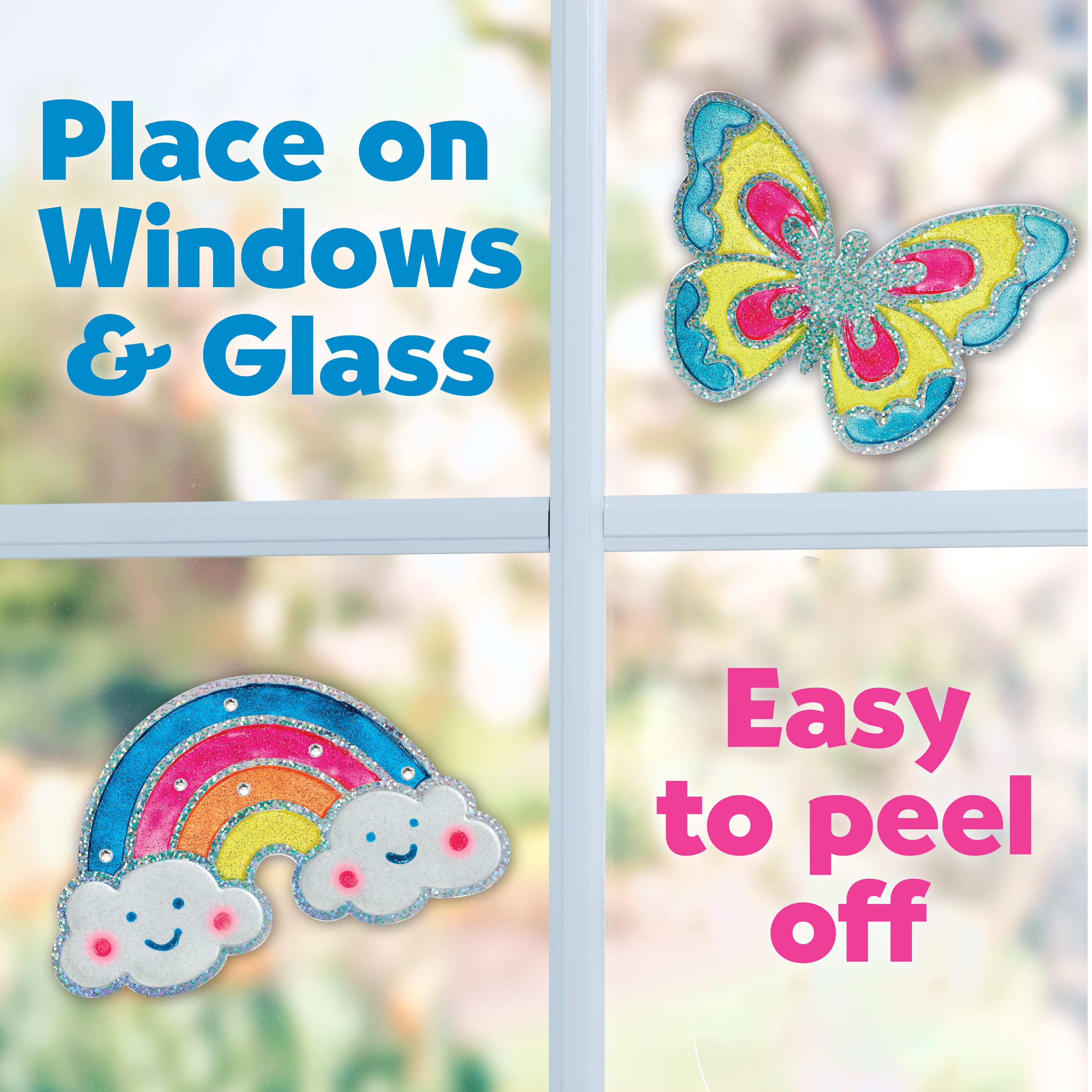 Faber-Castell Creativity for Kids Easy Sparkle Window Art Kit