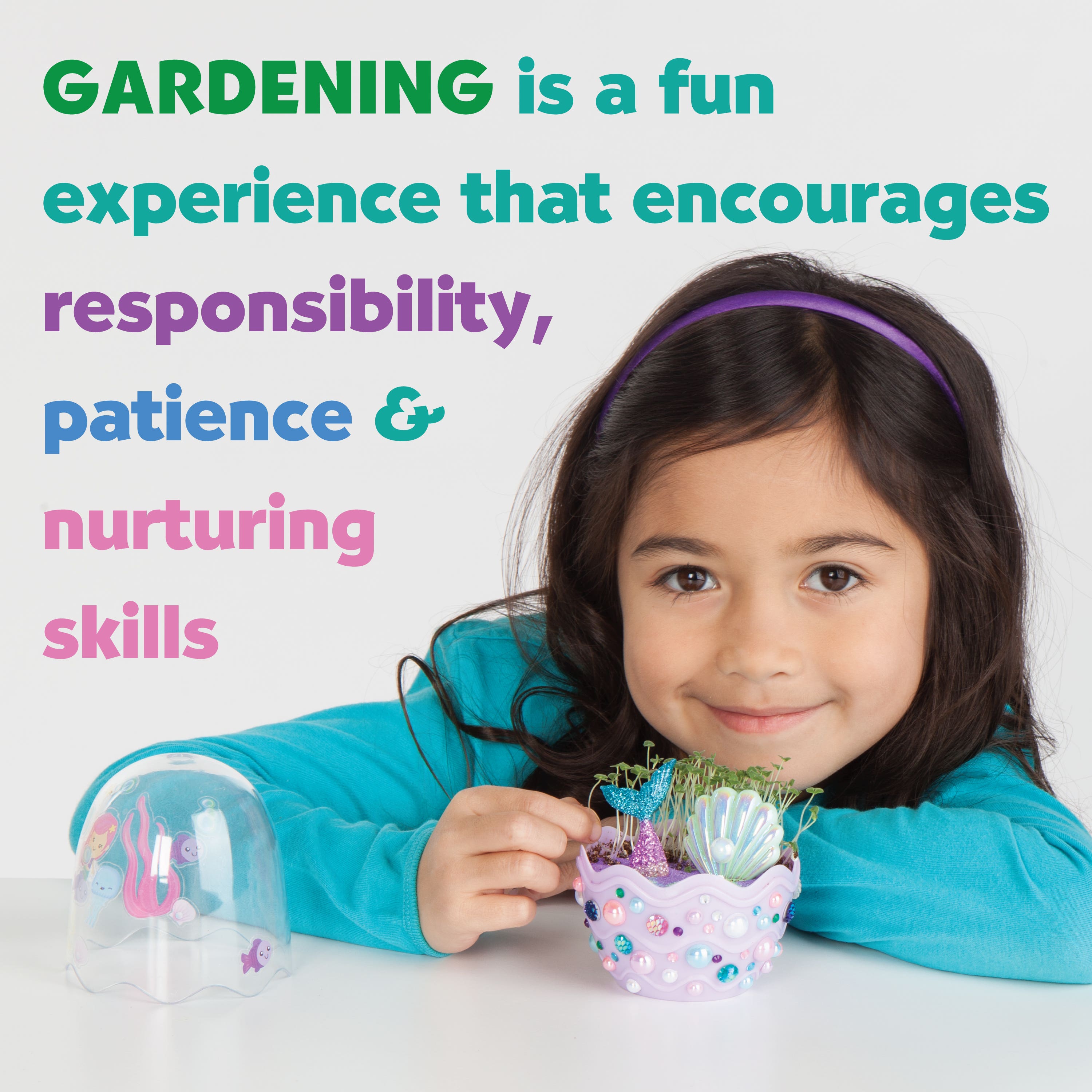 Faber-Castell Creativity for Kids Mini Garden Kit Mermaid
