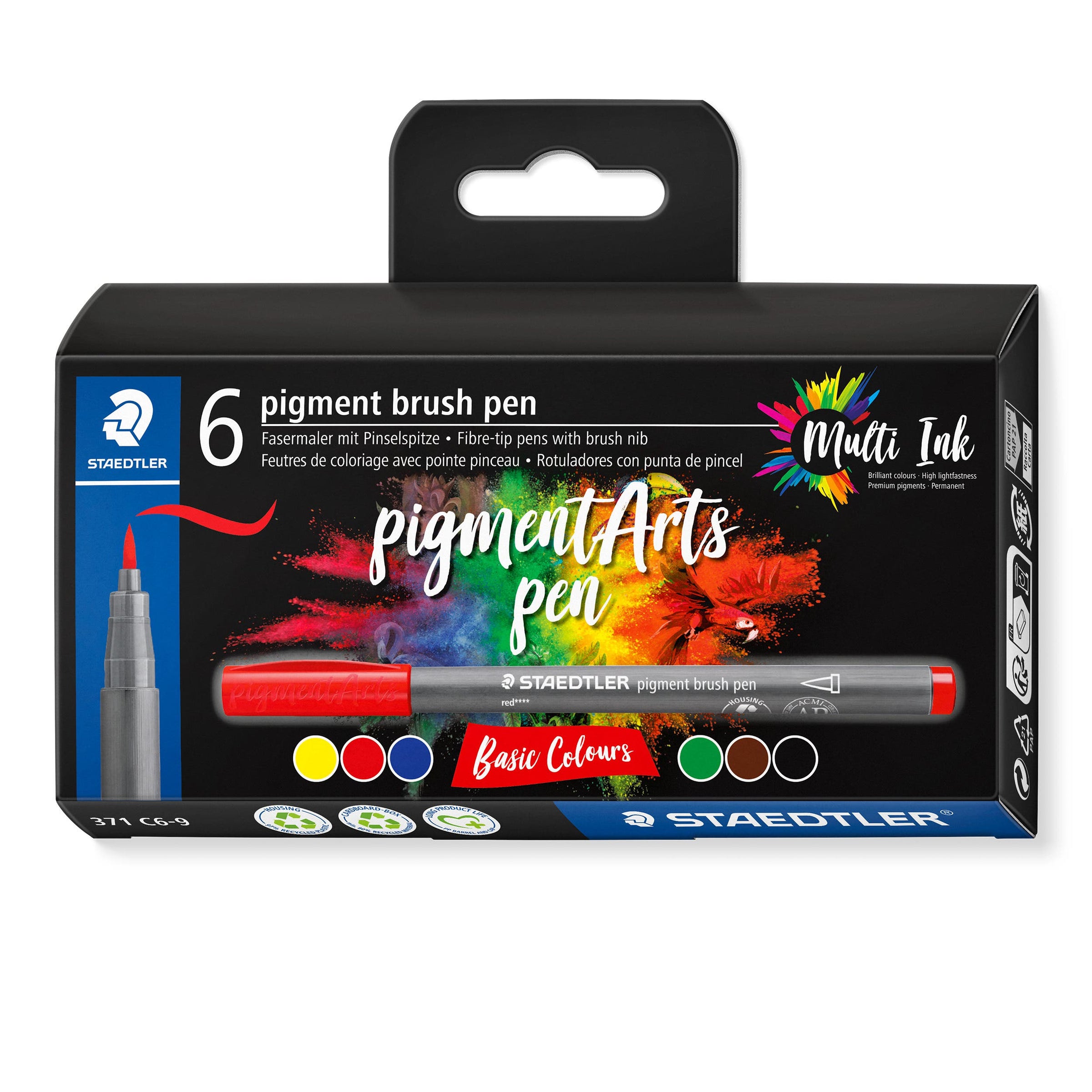 STAEDTLER Pigment Arts Brush Pen Sets