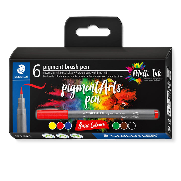 STAEDTLER Pigment Arts Brush Pen Sets