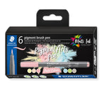 STAEDTLER Pigment Arts Brush Pen Pastel Colours Sets