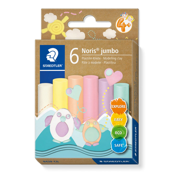 STAEDTLER Noris Jumbo Modelling Clay Packs