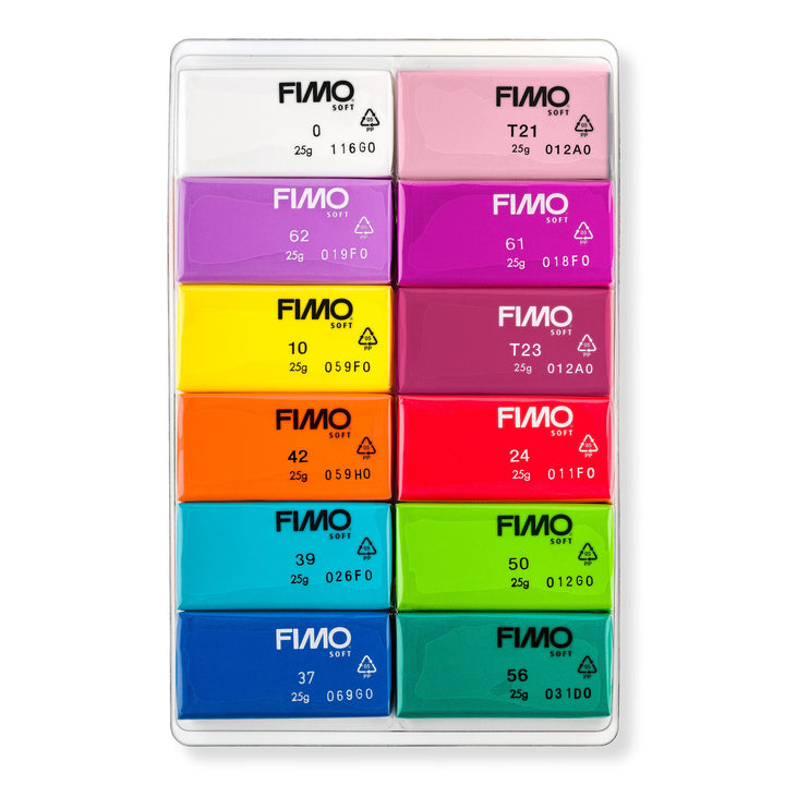 STAEDTLER FIMO Soft Brilliant Colours Modelling Clay Pack