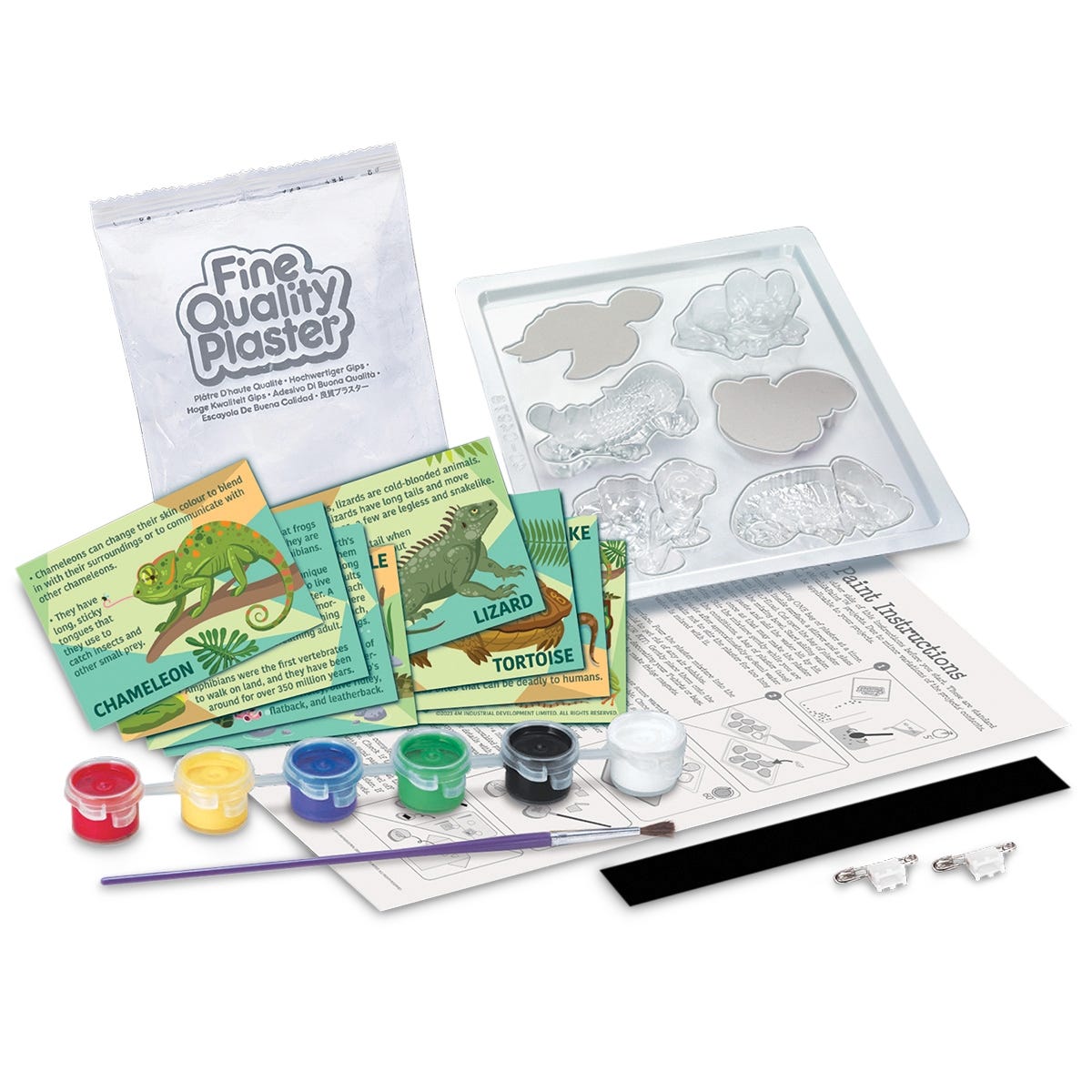4M Mould and Paint Reptile And Amphibian Kit