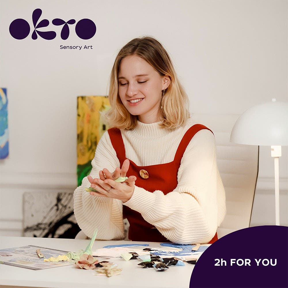 Okto Sensory Art Creative Kit Water Lilies