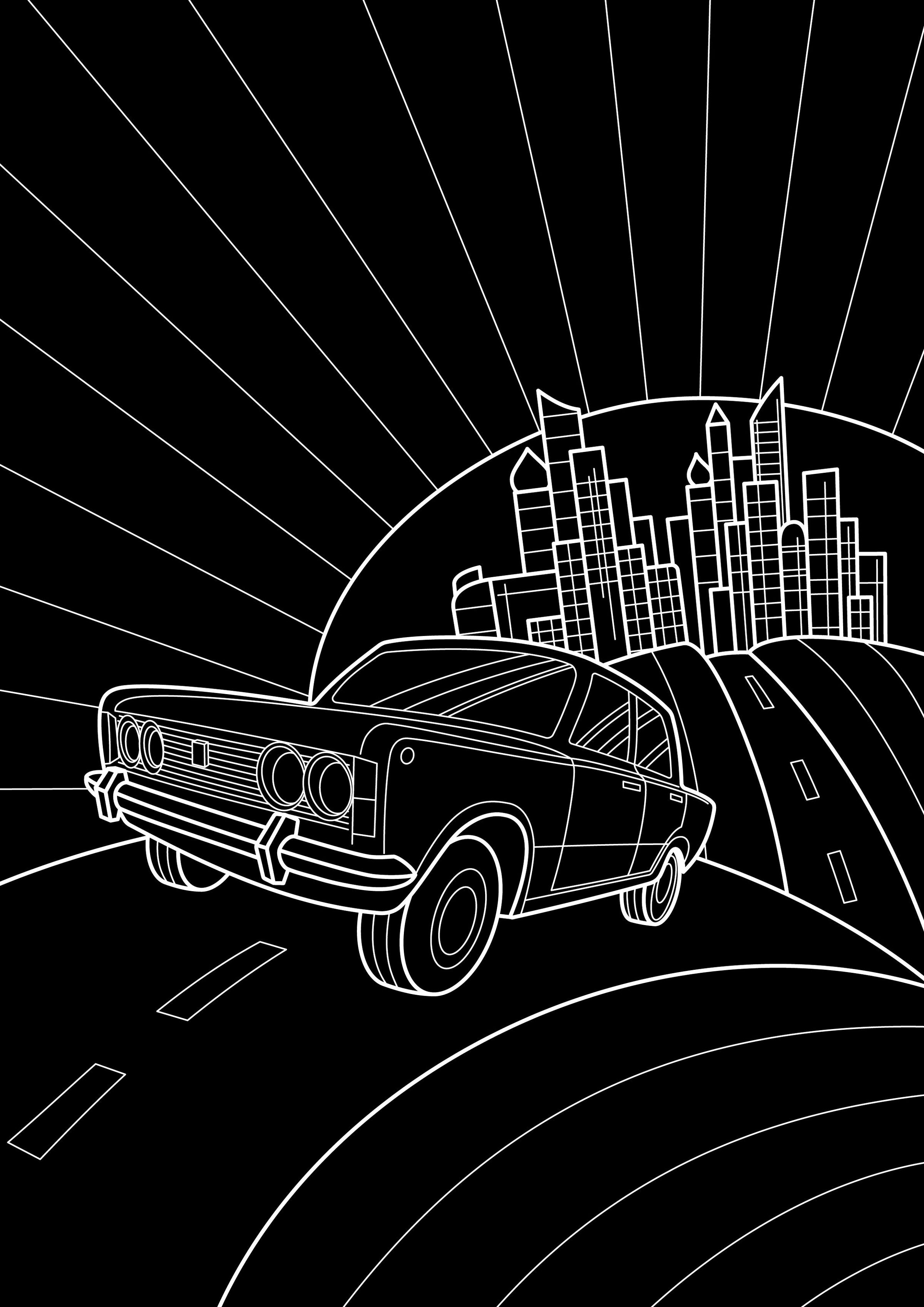 Faber-Castell Black Edition Creative Colouring Book