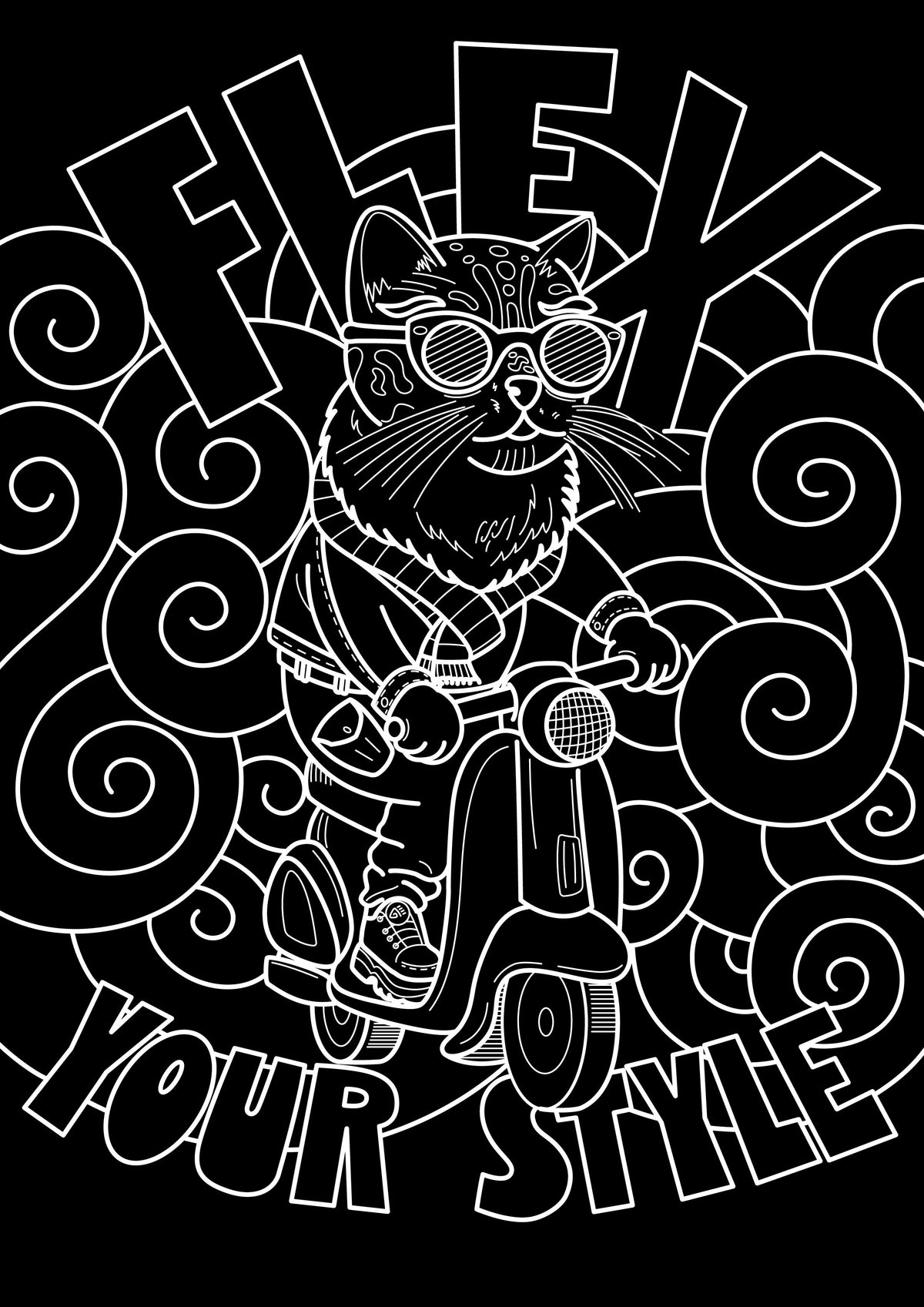 Faber-Castell Black Edition Creative Colouring Book
