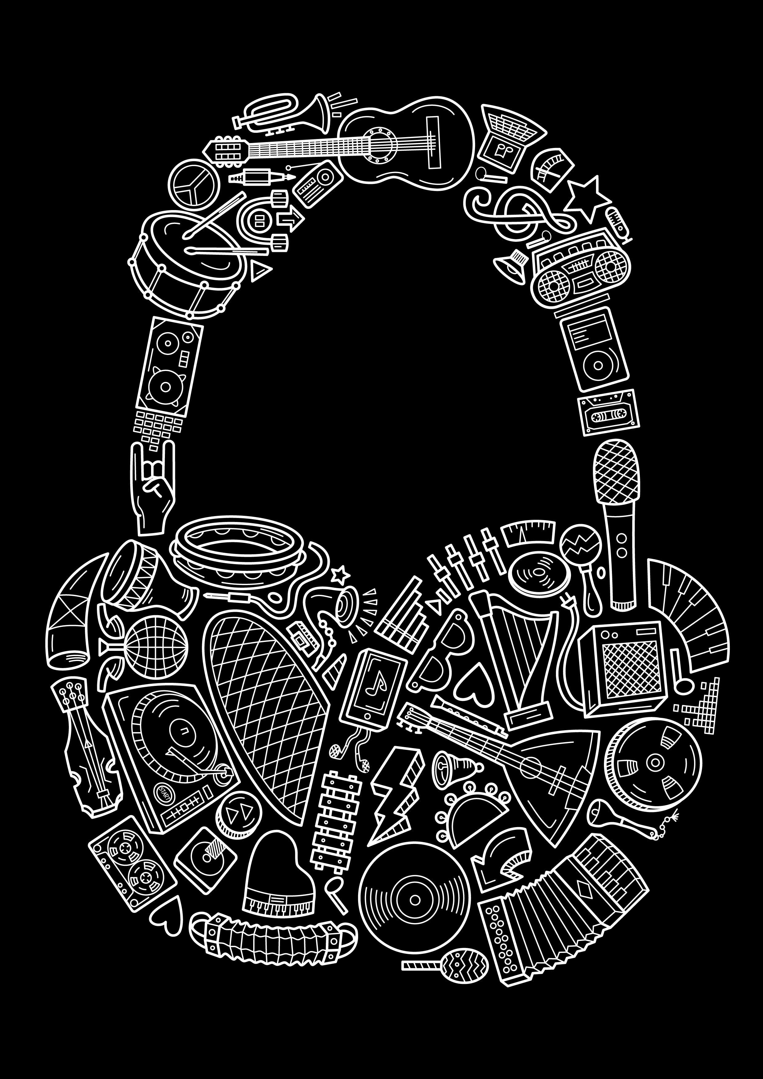Faber-Castell Black Edition Creative Colouring Book