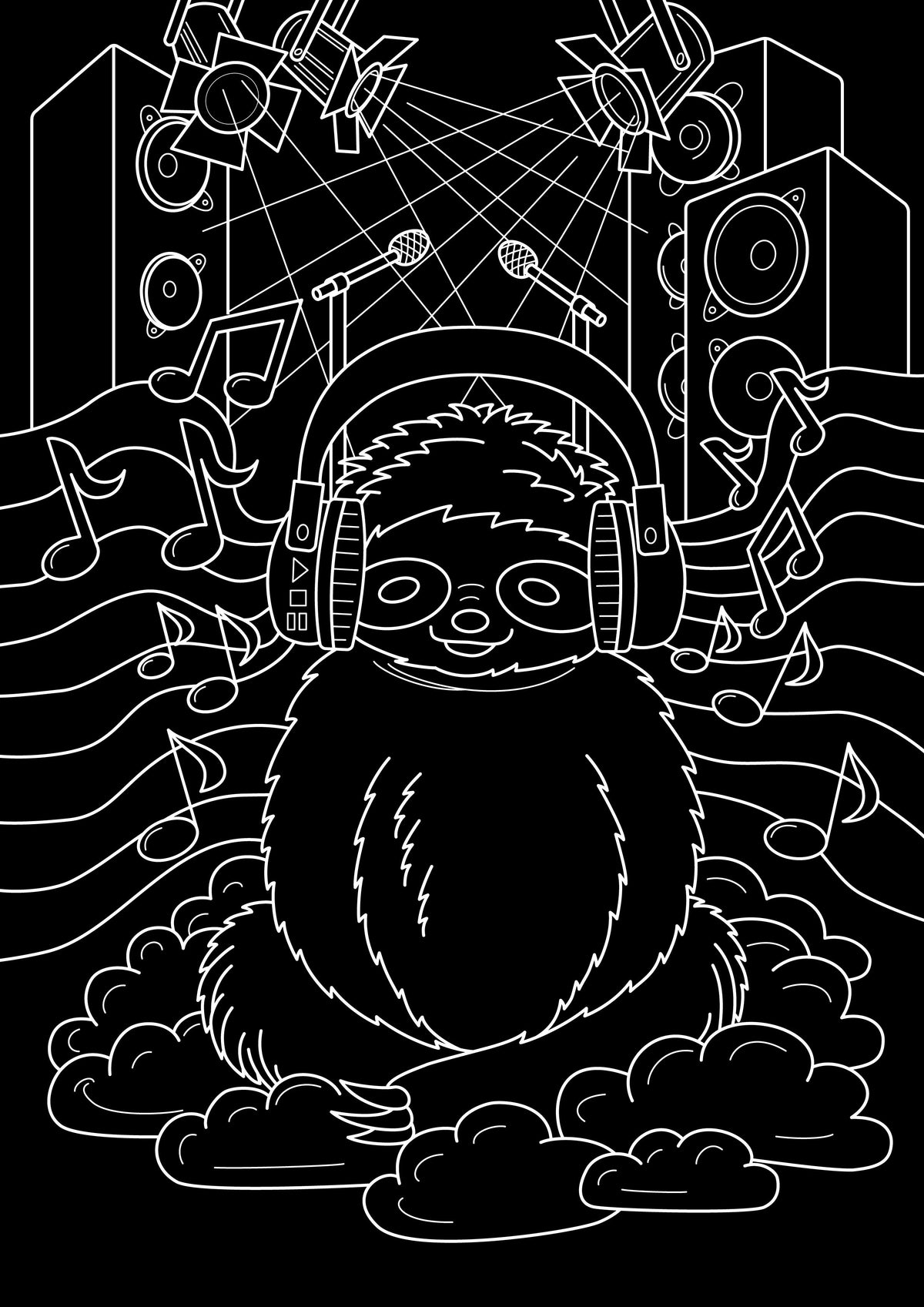 Faber-Castell Black Edition Creative Colouring Book