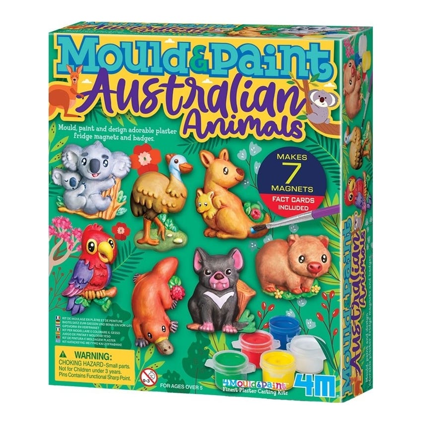 4M Mould And Paint Kit Australian Animals