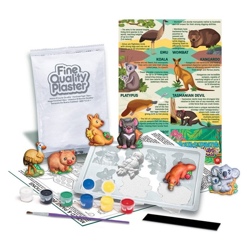 4M Mould And Paint Kit Australian Animals