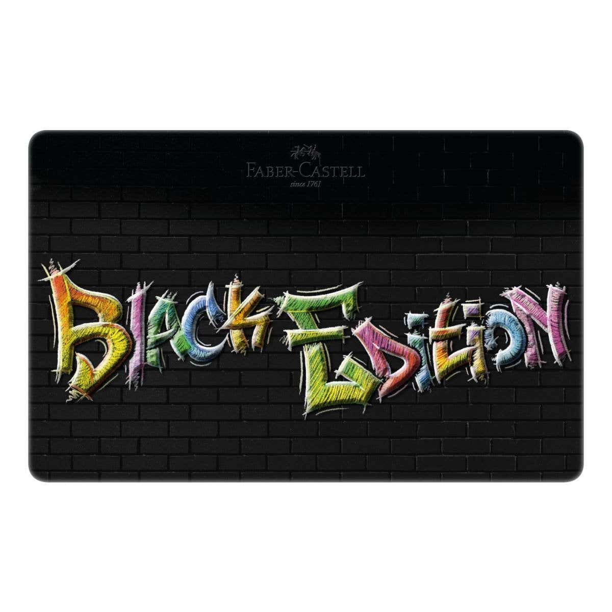 Faber-Castell Black Edition Colour Pencil Tin Sets