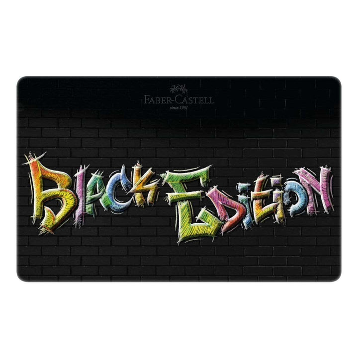 Faber-Castell Black Edition Colour Pencil Tin Sets
