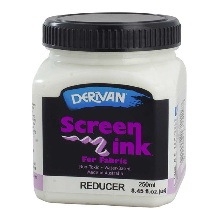 Derivan Screen Fabric Ink 250ml Reducer