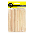Value Craft Wood Craft Jumbo Sticks Natural Pack